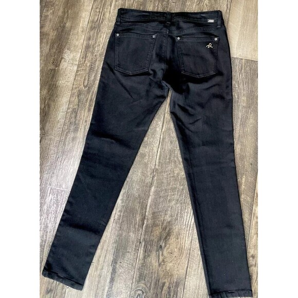 DL1961 Sz 27 Jeans Black‎ EMMA Skinny Stretch Power Legging Riker 360 Comfort - Picture 2 of 4